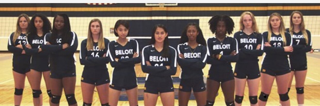 Beloit College VB banner