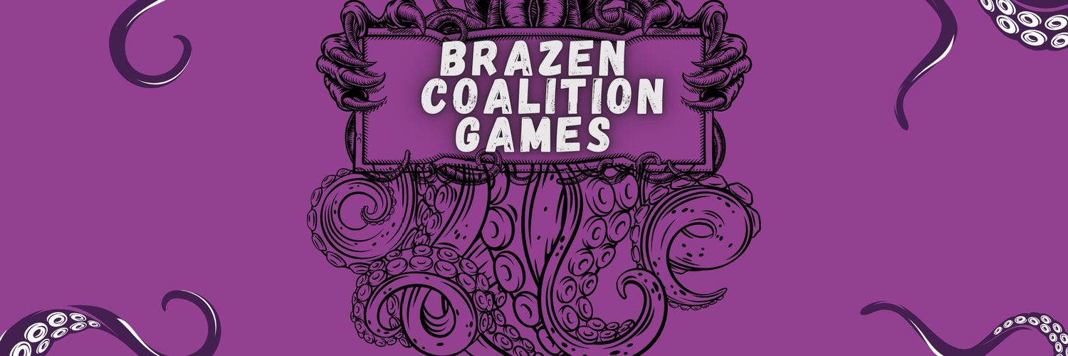 Brazen Coalition Games banner