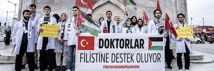 Standing Doctors 🇹🇷🇵🇸 banner