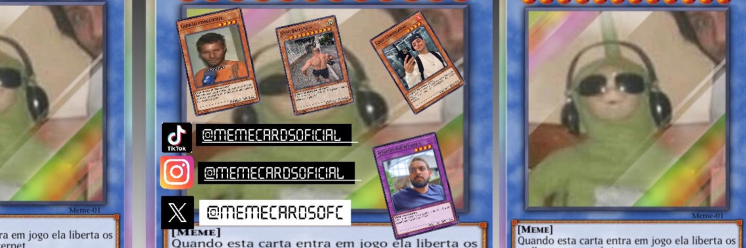 Meme Cards Oficial banner