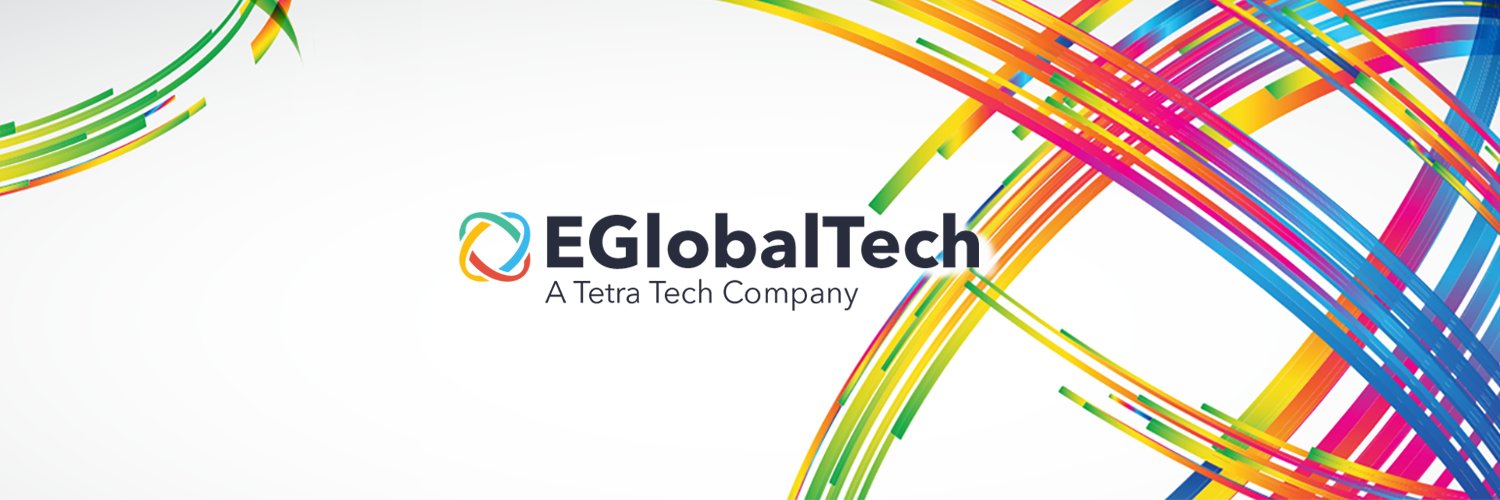 EGlobalTech, a Tetra Tech Company banner