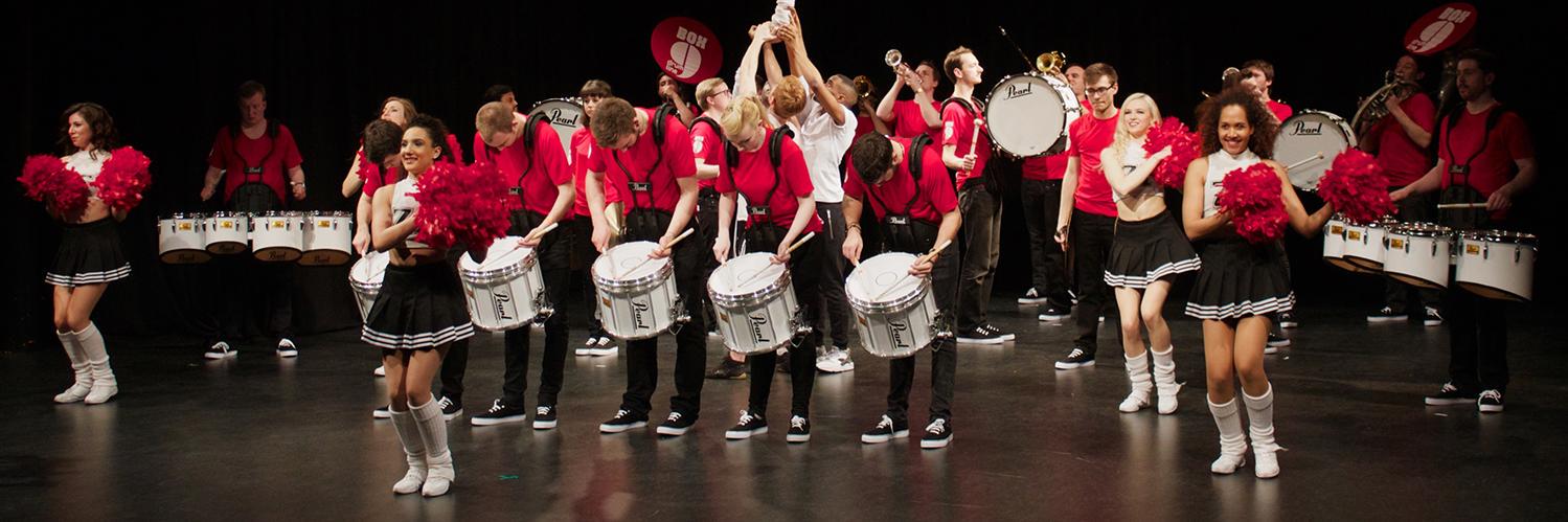 Box 9 Drumline banner