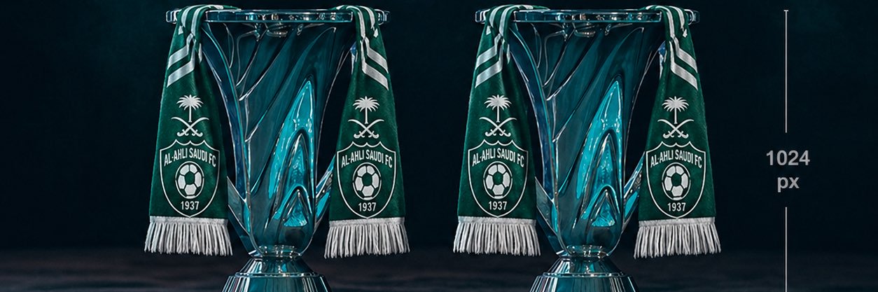 🤍🏆🏆💚 banner