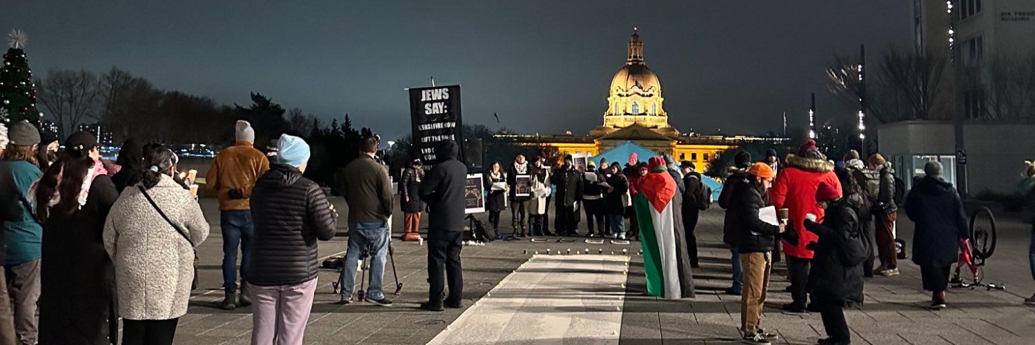 Independent Jewish Voices - Edmonton banner