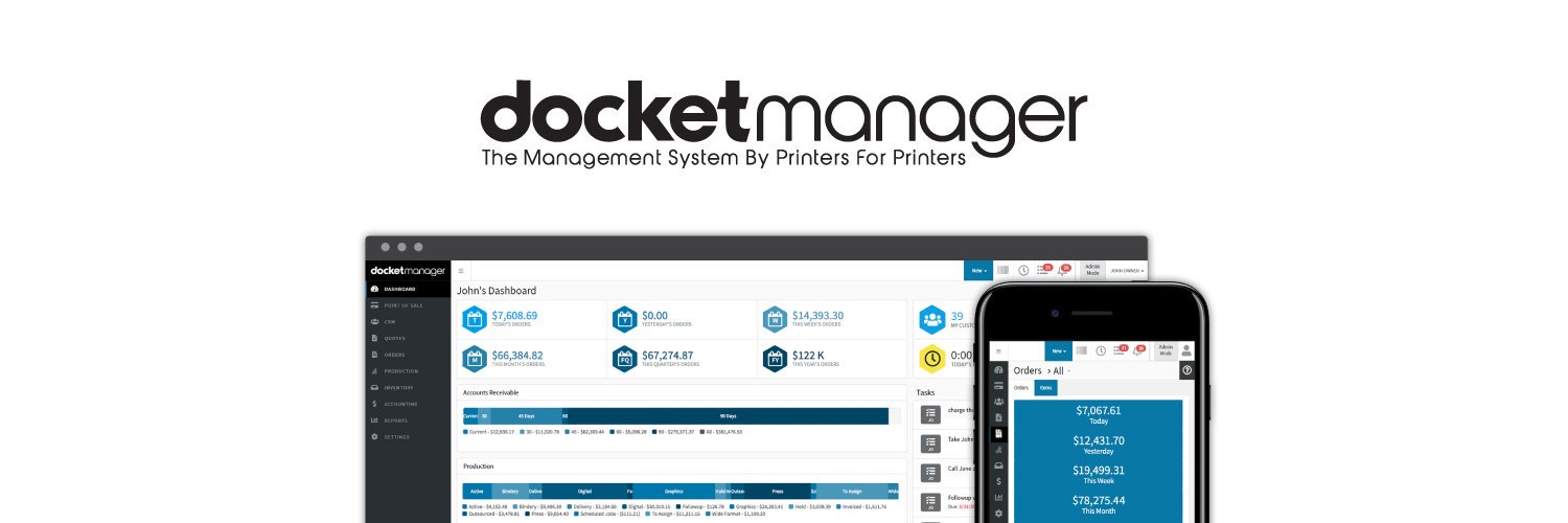 DocketManager's profile banner image
