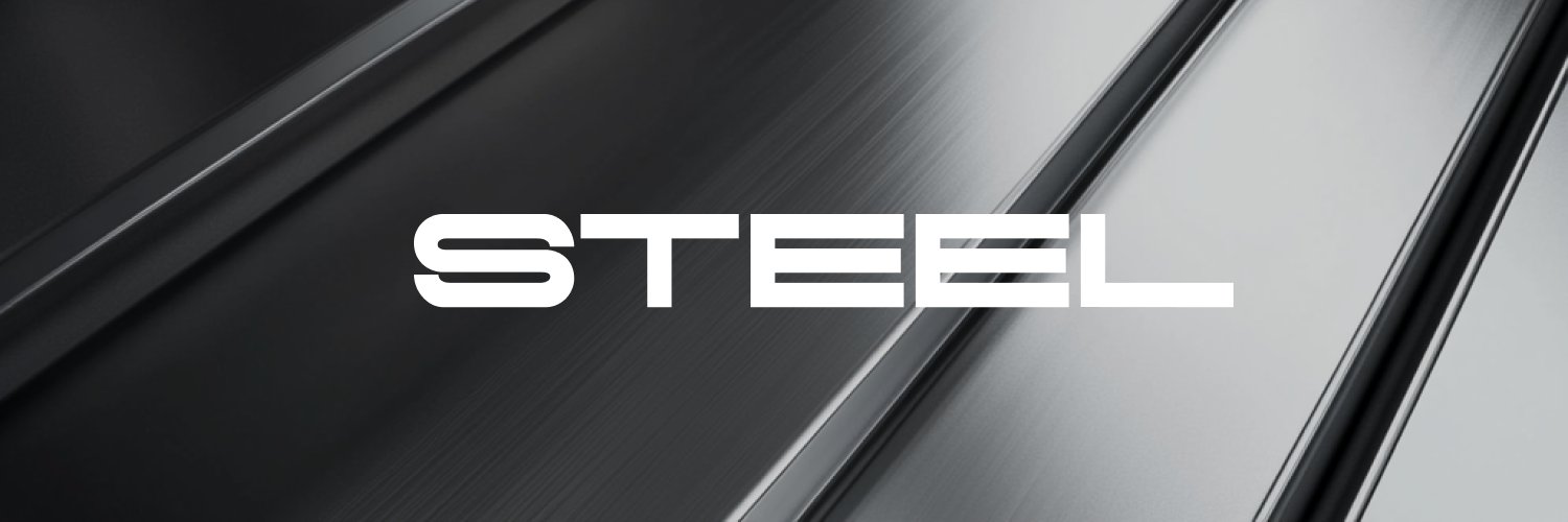 Steel banner