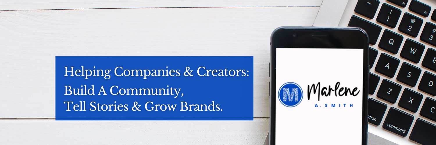 Marlene Smith | Brand Storyteller banner