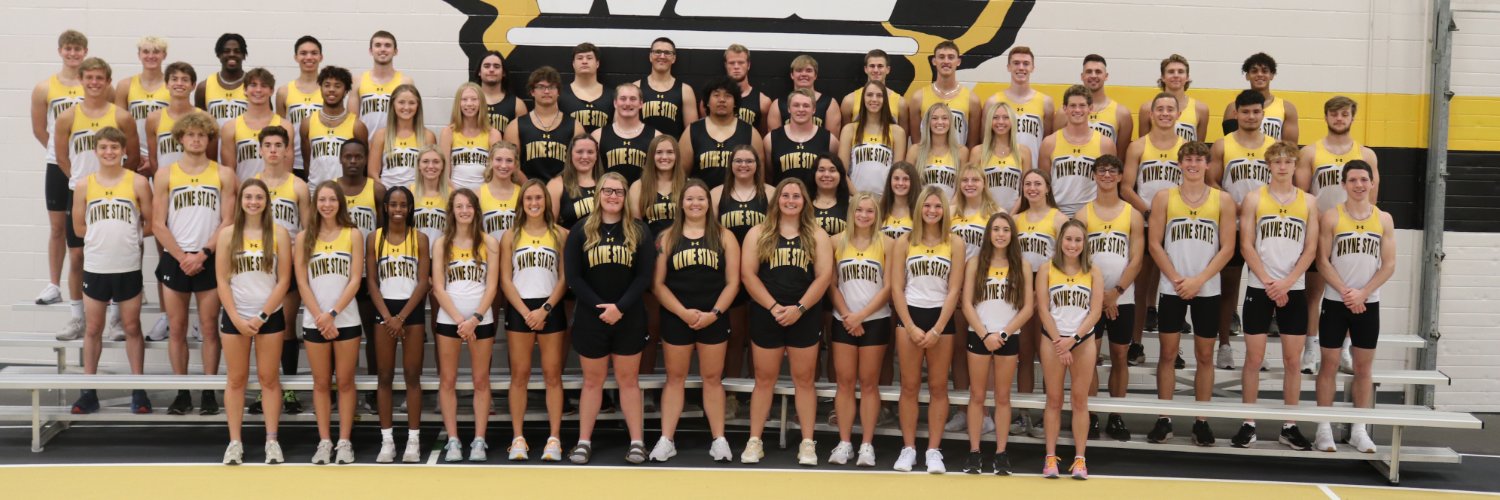 Wayne State College Cross Country/Track & Field banner