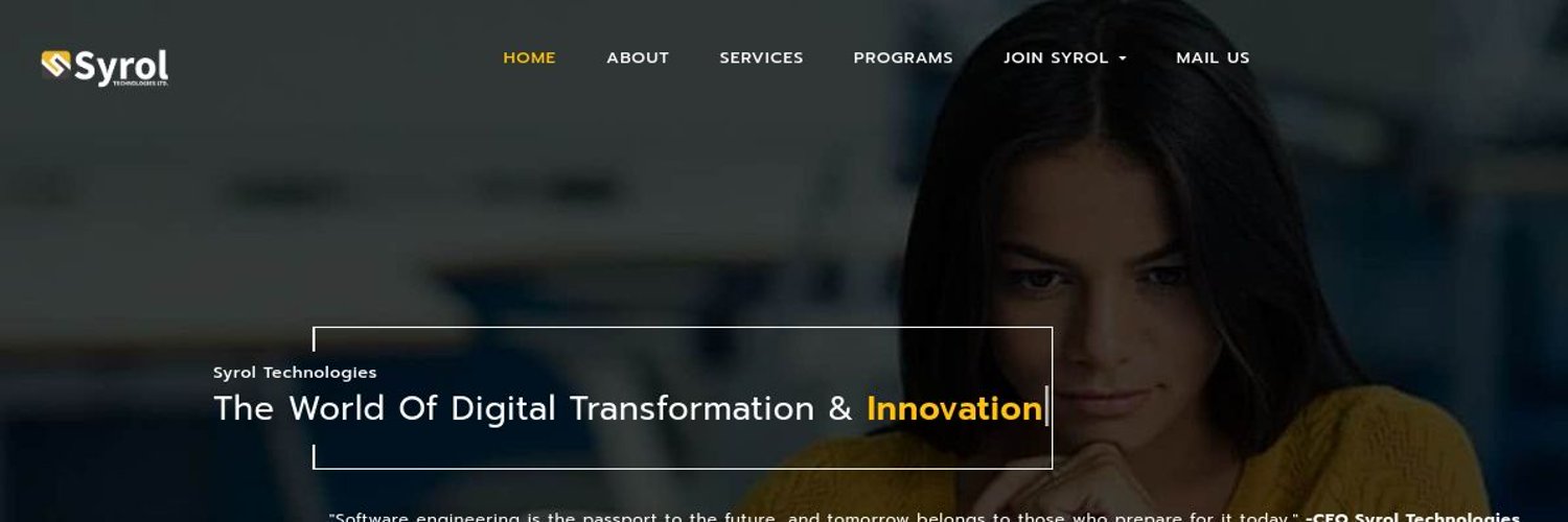 Syrol Technologies Profile Banner