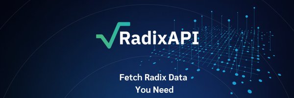 radixapi Profile Banner