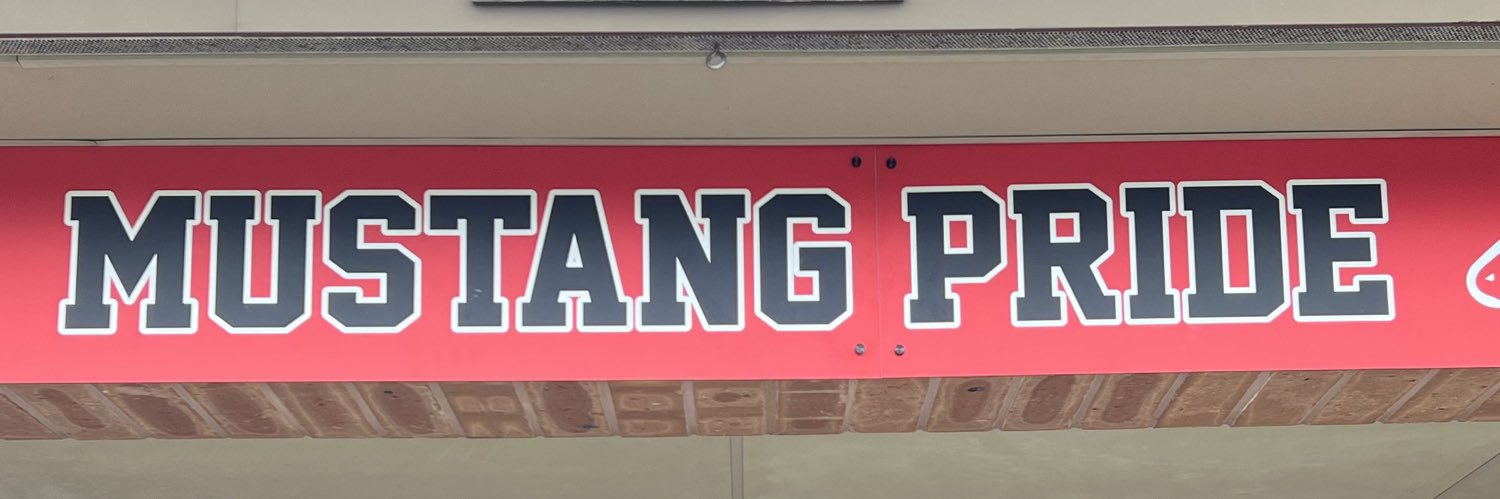 Max the Mustang banner