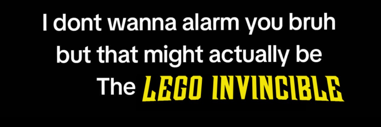LEGO INVINCIBLE banner