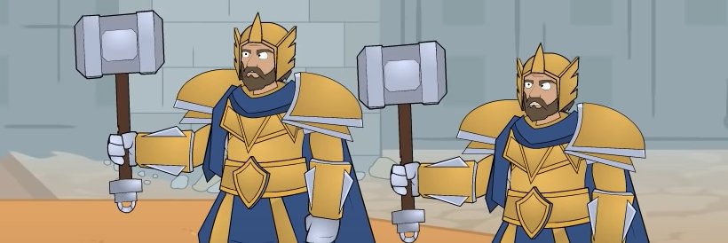 The One Who Reports For Duty banner