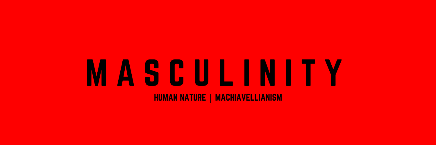 Masculine Human – Built for War's banner