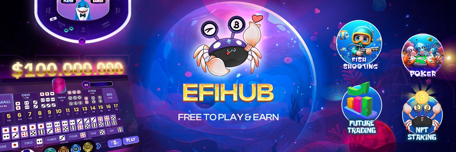 EFIHUB 🦀 | Multichain | Native on Kroma Profile Banner