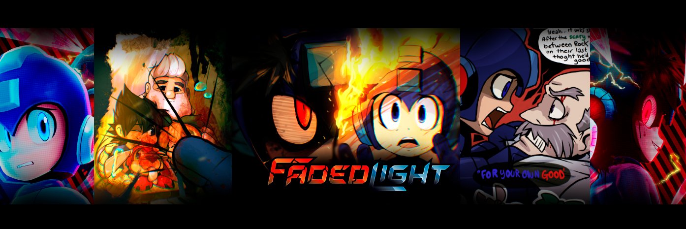 Mega Man: Faded Light's banner