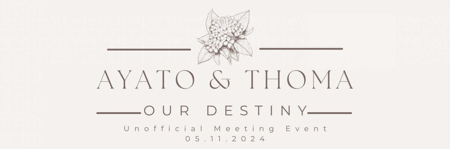 Ayathoma OurDestiny 🌸 banner