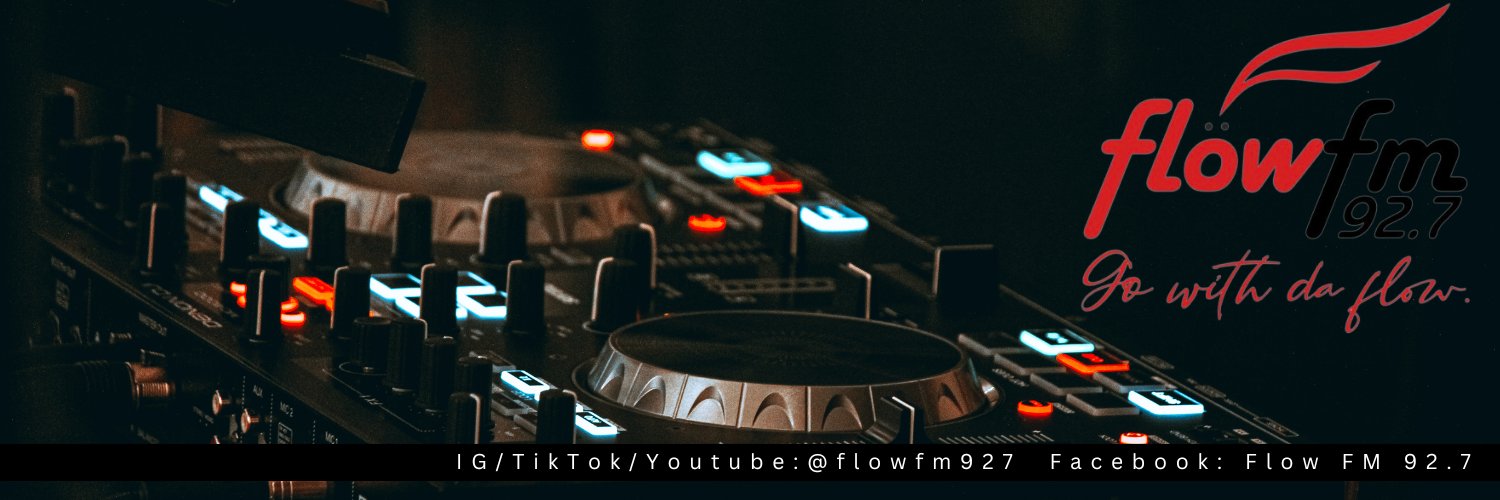 Flow FM 92.7 banner