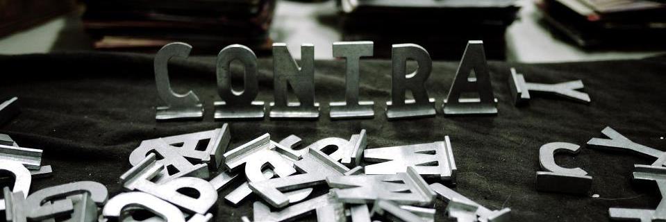 Think CONTRA banner