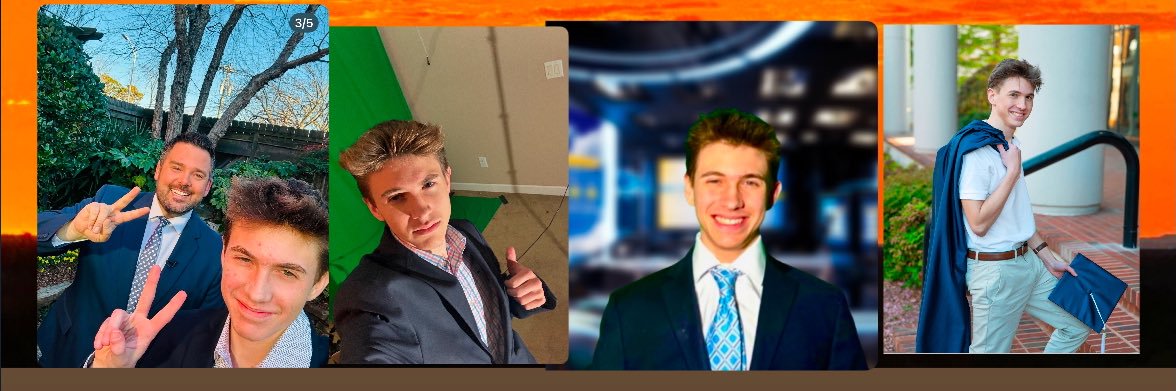 Student Meteorologist Christian Etheridge's banner