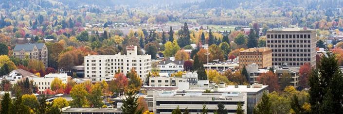Eugene Oregon banner