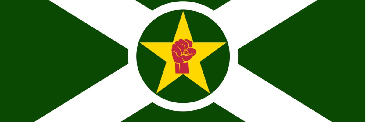 Green Way Forward ☭ 🇵🇸 banner