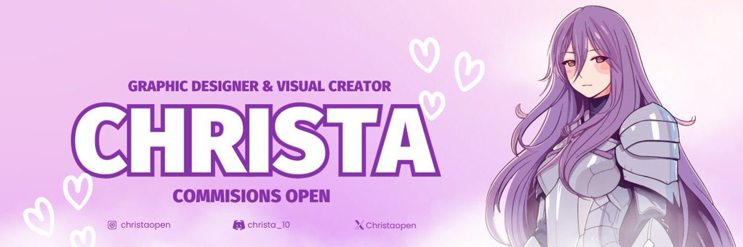 ChristaOpen🎀🪄 banner