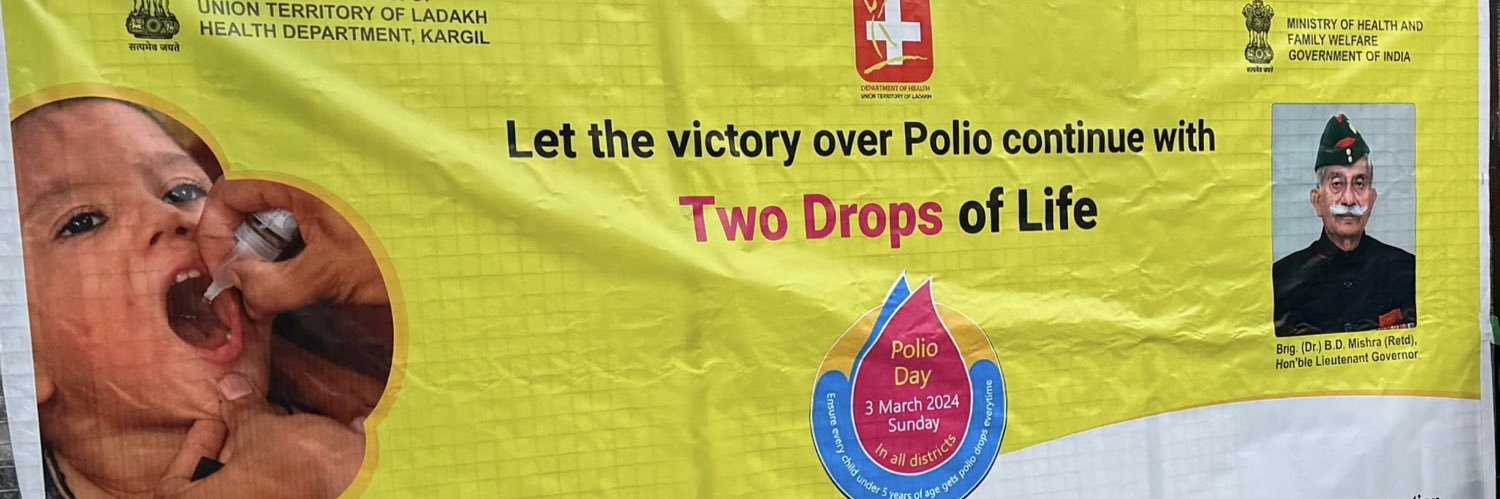 Health Department Kargil banner