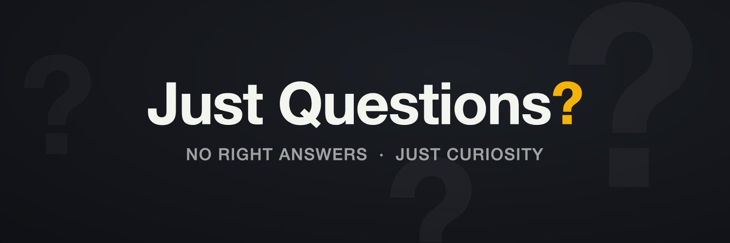 JustQuestionsHQ's profile banner image