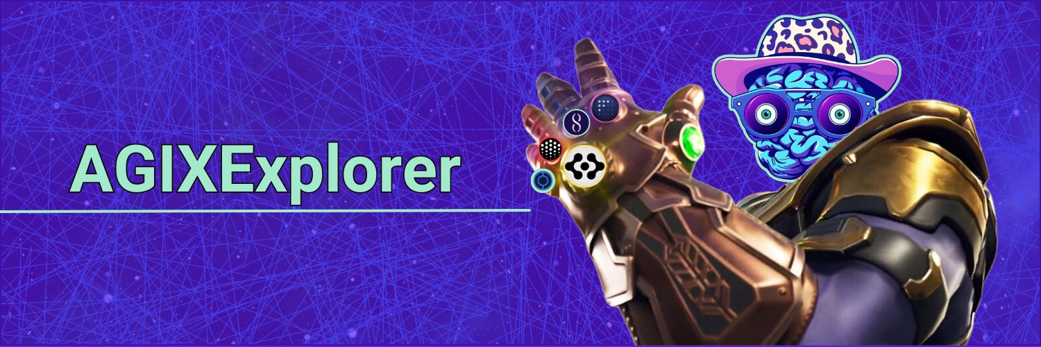 AGIX Explorer 🧱 banner