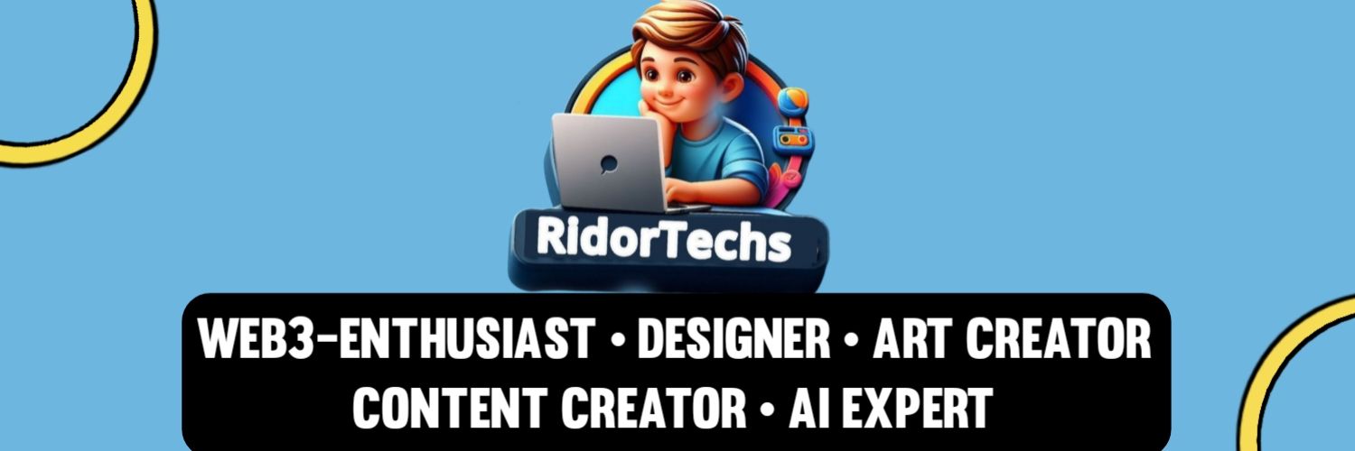 RIDORTECHS ✨🫶 banner
