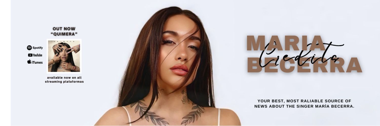 Maria Becerra Credits banner