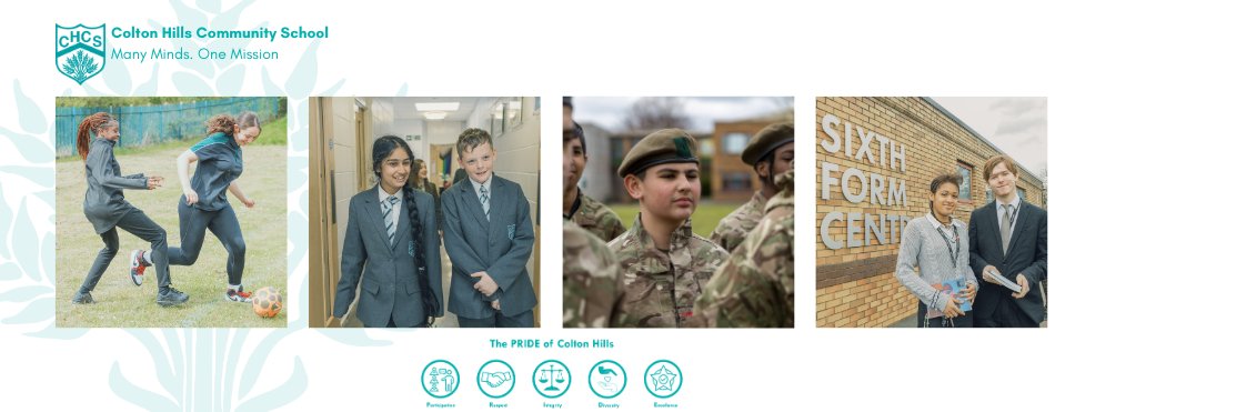 Colton Hills Community School banner