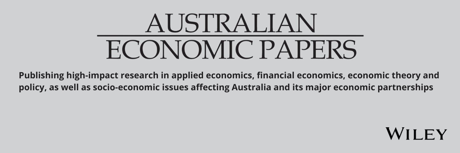 Australian Economic Papers banner
