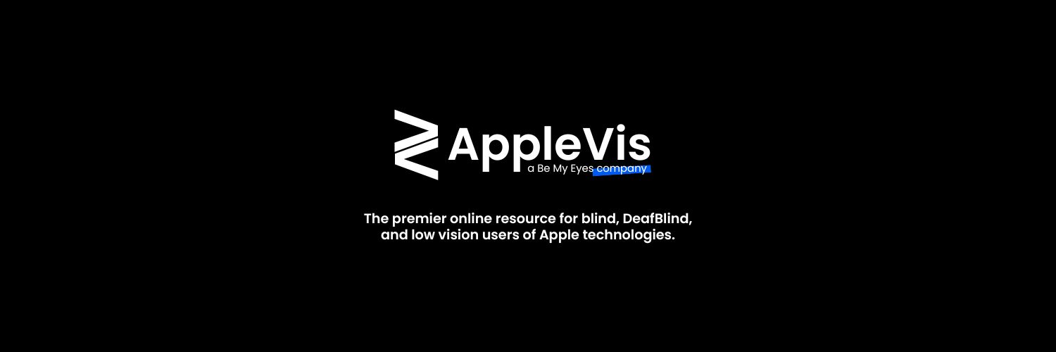 AppleVis banner