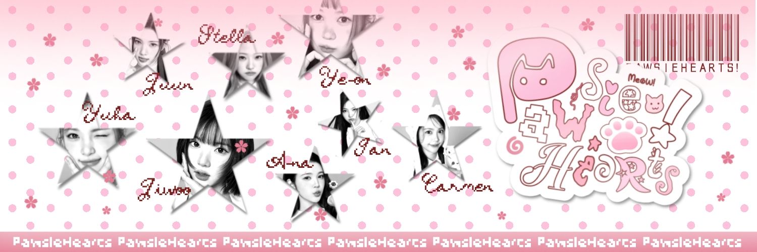 ✿ 귀여운라인: 𝖯𝖺𝗐𝗌𝗂𝖾𝖧𝖾𝖺𝗋𝗍𝗌! ૮⑅ .. ა banner