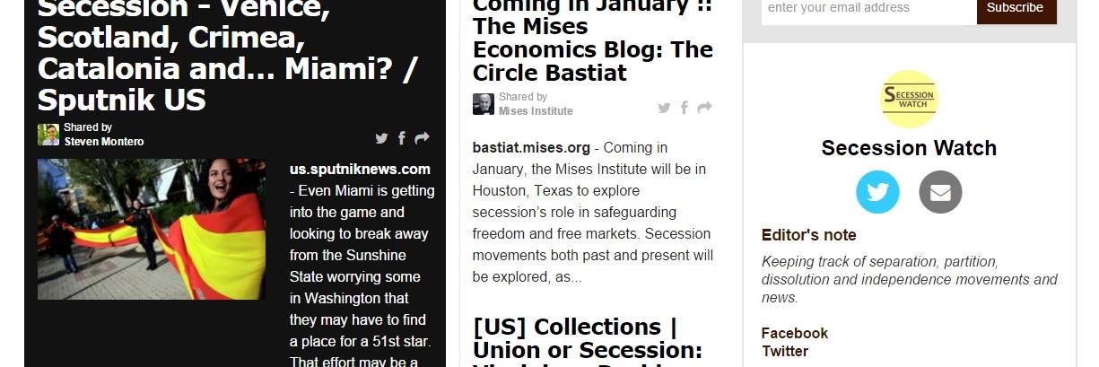 SecessionWatch's profile banner image