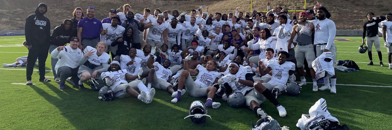 New Mexico Highlands Football banner