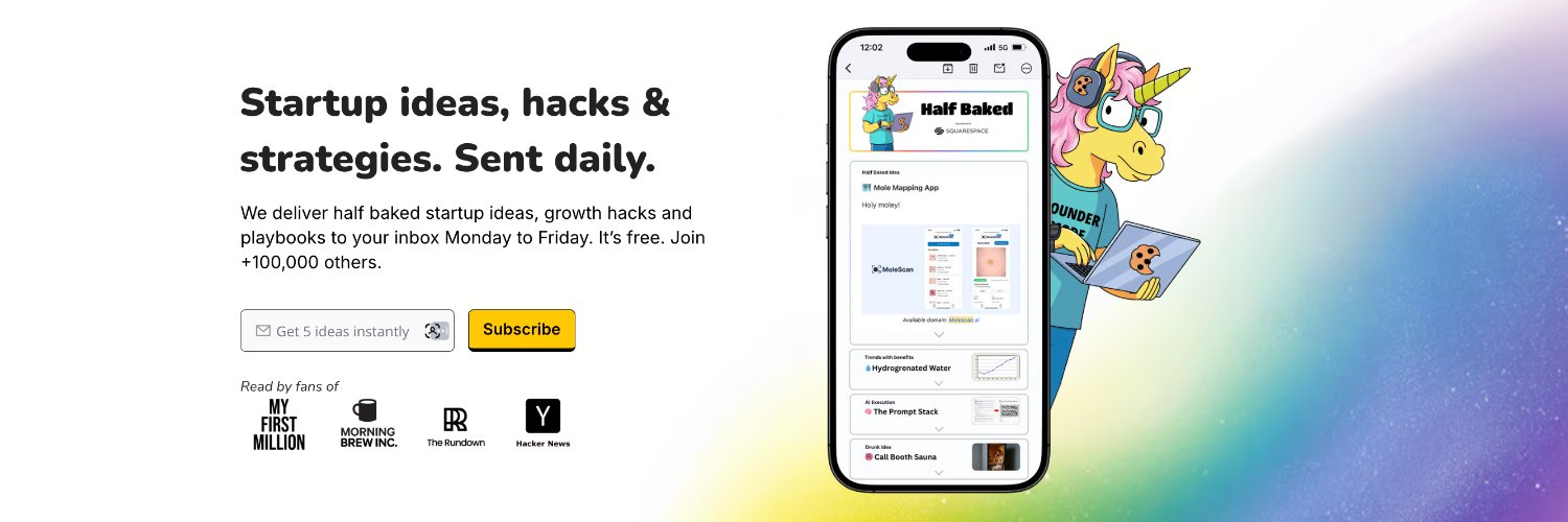 Half Baked 🍪 banner