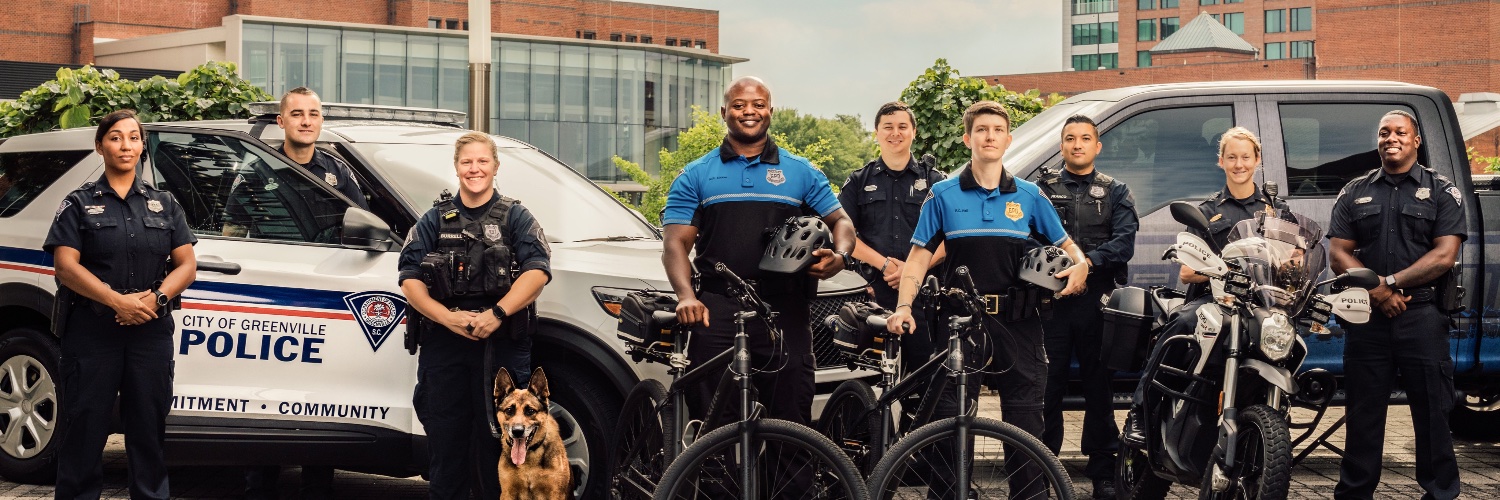 Greenville SC Police banner
