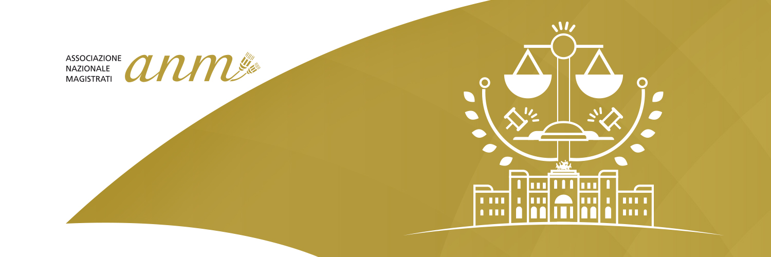 ANM Associazione Nazionale Magistrati's banner