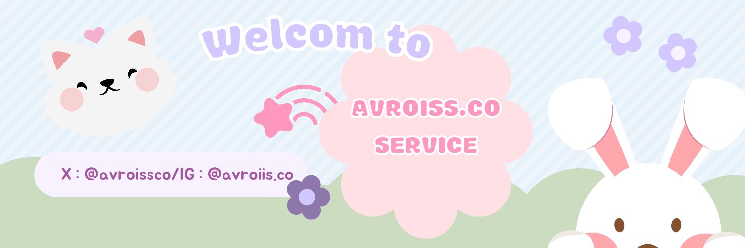 AVROIISCO — jastip konser ticketing assistance 🎟 banner