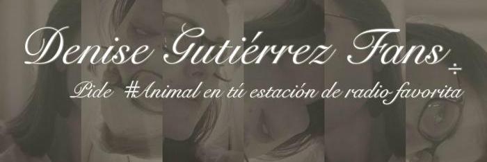 DeniseGutiérrez Fans banner