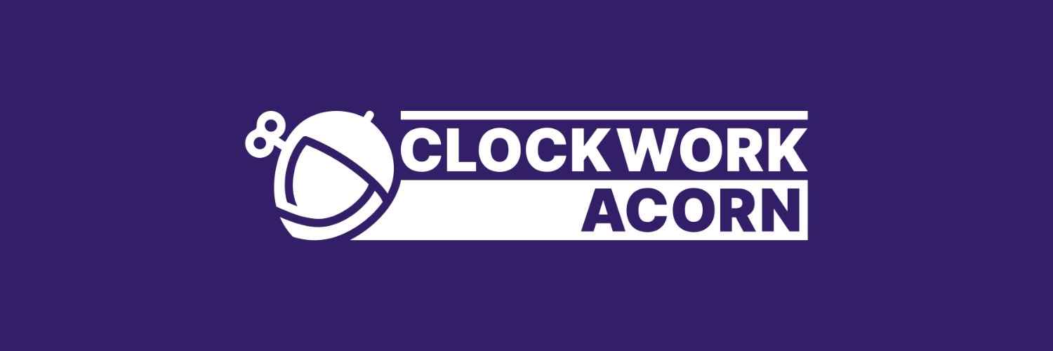Clockwork Acorn banner