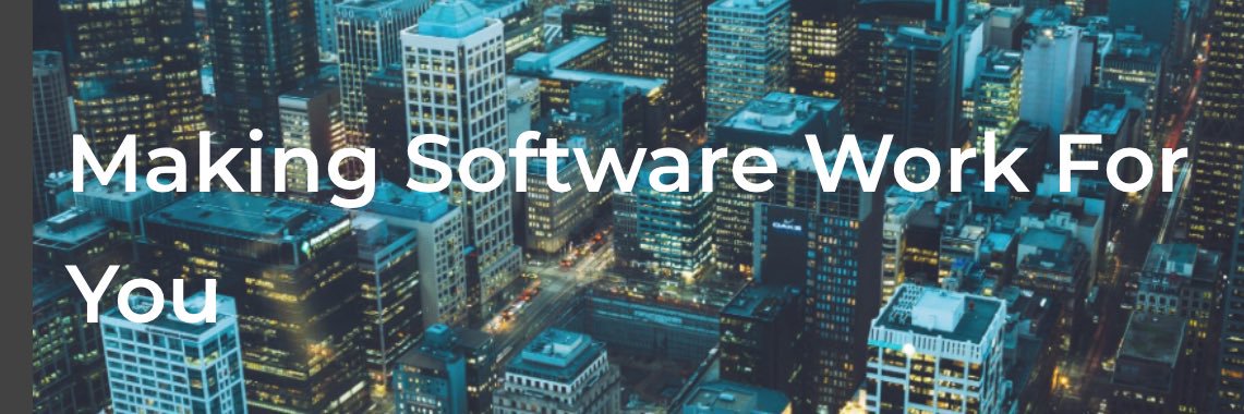PXM Software Solutions banner
