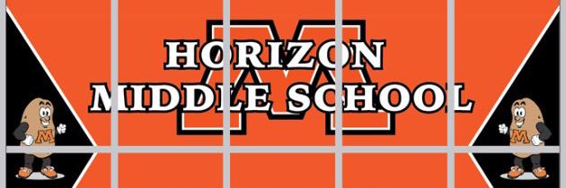 Horizon Middle School banner