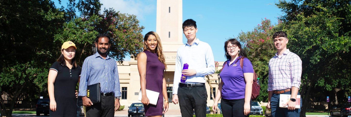 LSU Pinkie Gordon Lane Graduate School banner