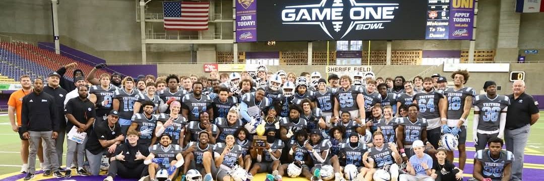 Iowa Central Football's banner