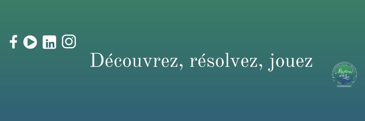 Mystères du Lac banner