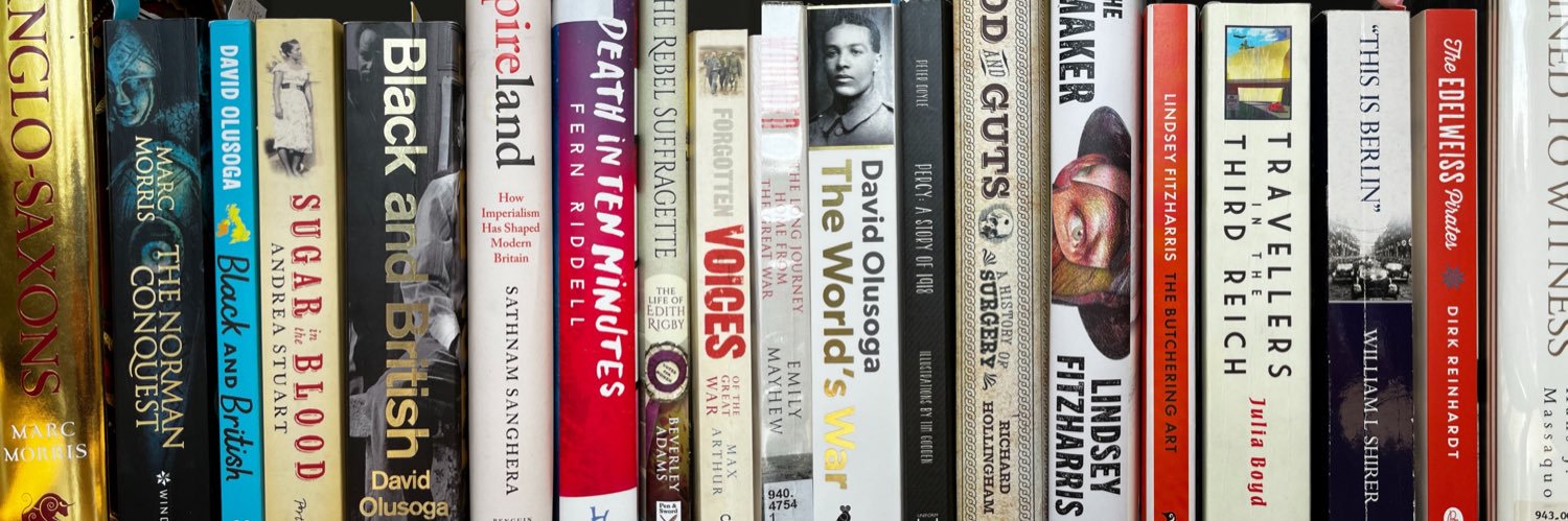 Unity history department banner